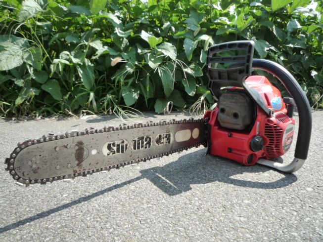 新ダイワ チェーンソー 写真