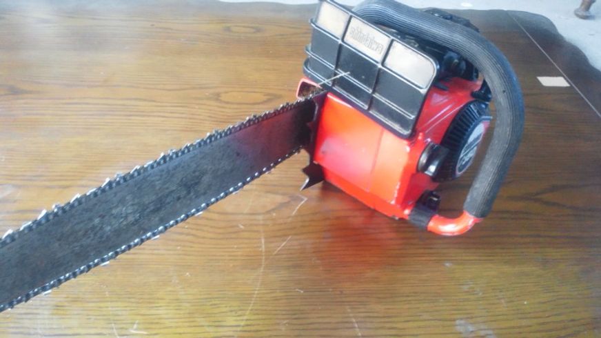 チェーンソー new350 写真３