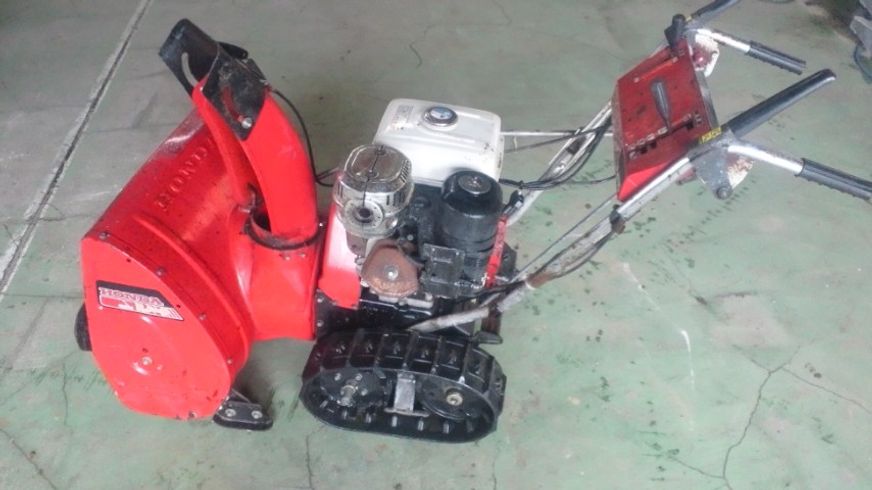 ホンダ 除雪機 写真