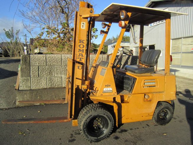 コマツ フォークリフト 写真