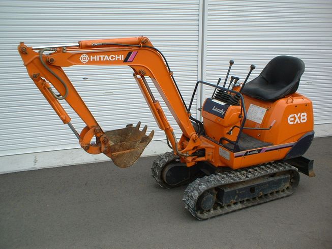 バックホー EX8 写真２
