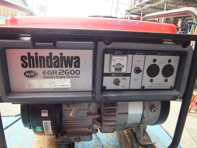 発電機 EGR2600-A 写真４
