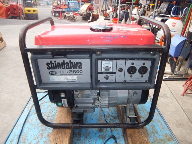 新ダイワ 発電機 写真