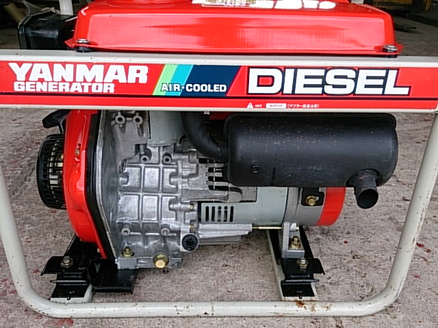 発電機 YDG206 写真２