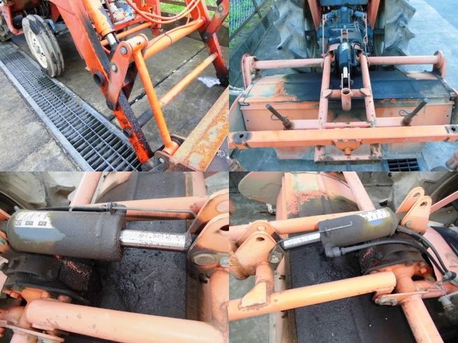 トラクター B1702 17馬力　2駆動　バケット装備　現状　埼玉 写真４