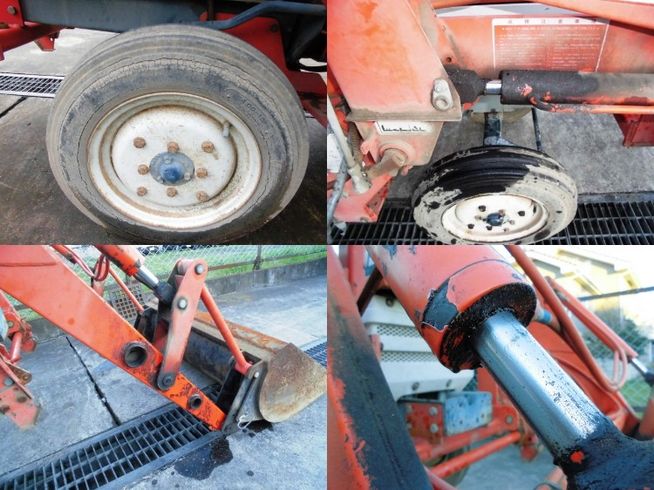 トラクター B1702 17馬力　2駆動　バケット装備　現状　埼玉 写真５