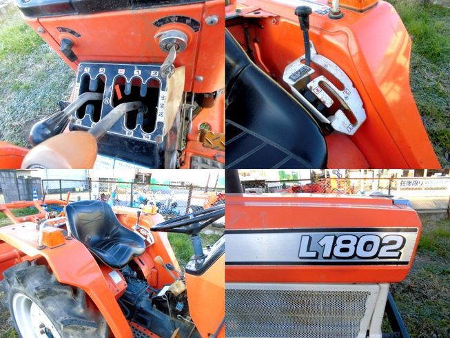 トラクター 埼玉!　クボタ L1802 2駆　動作OK 程度良　現状 写真４