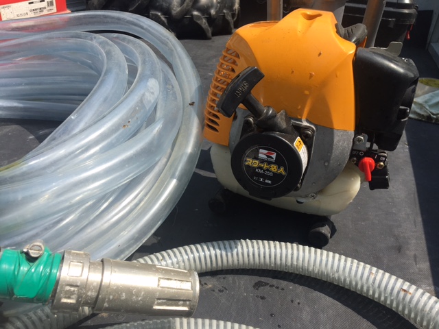 エンジンポンプ KM25S 写真４