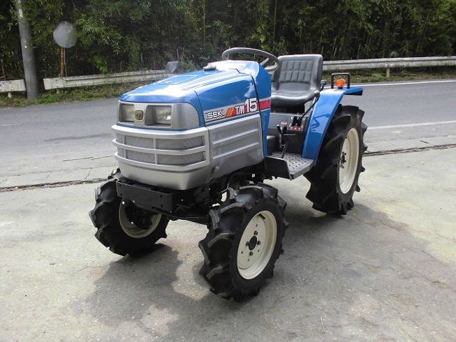 トラクター TM15　新品ハンマーナイフモアMK125付   写真２