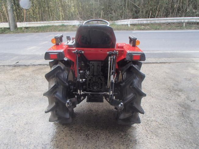 トラクター F145　新品ハンマーナイフモアMK125付   写真４