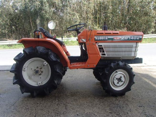 トラクター  ZB1402　新品ハンマーナイフモアMK125付   写真４