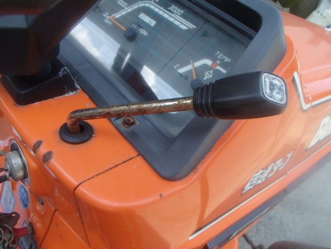 トラクター  B1-15　新品ハンマーナイフモアMK125付   写真８