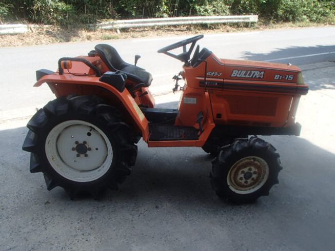 トラクター  B1-15　新品ハンマーナイフモアMK125付   写真３
