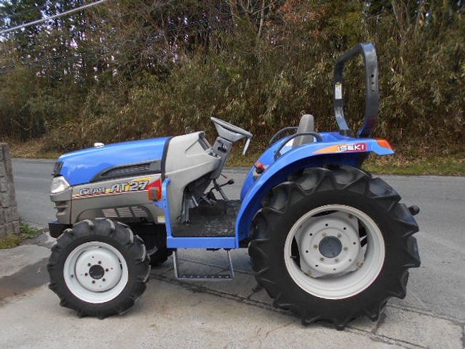 トラクター  AT27　新品ハンマーナイフモアMK165付   写真３
