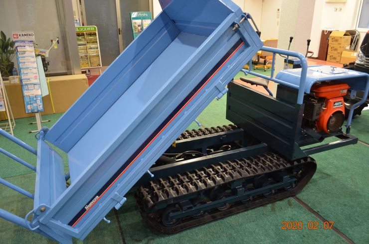 650kg積油圧ダンプセル付運搬車 HM-650D 写真２