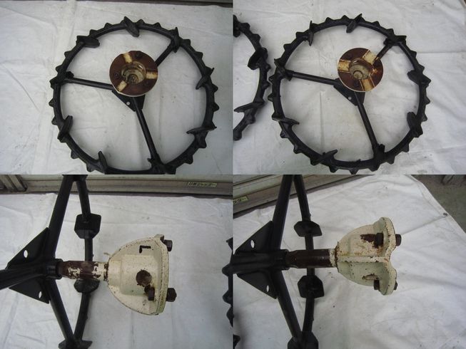 部品（パーツ） 田植機用補助輪2本セット　岐阜 写真２