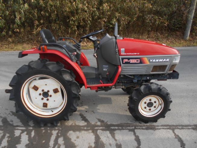 トラクター  F-180　新品ハンマーナイフモアMK135付   写真３