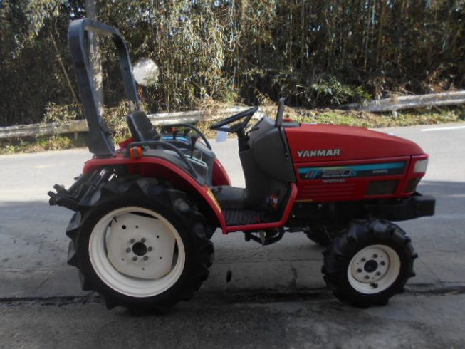 トラクター  AF220S　新品ハンマーナイフモアMK145付   写真３