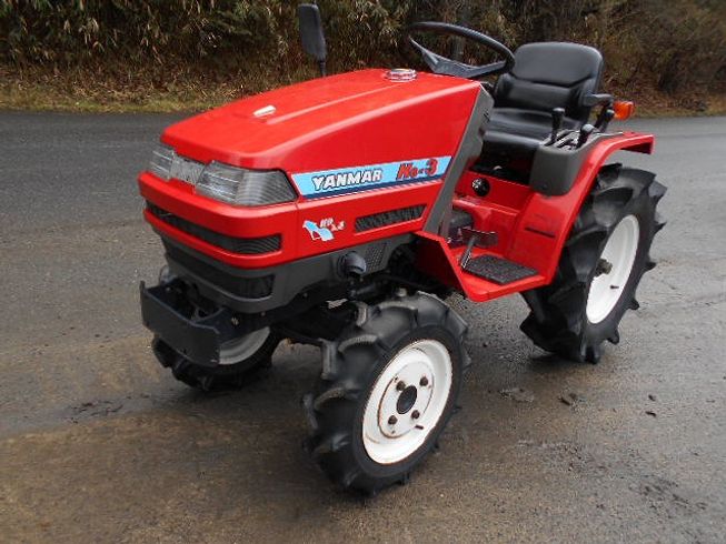 トラクター  Ke-3　新品ハンマーナイフモアMK125付   写真２