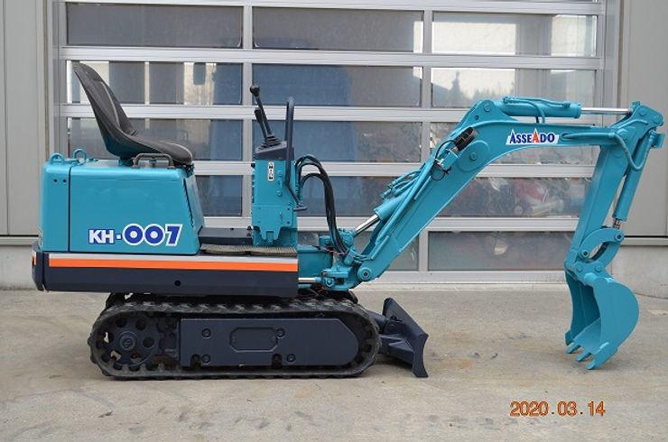 バックホー KH007 写真２