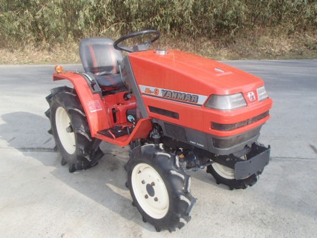 トラクター  Ke-3　新品ハンマーナイフモアMK125付   写真２