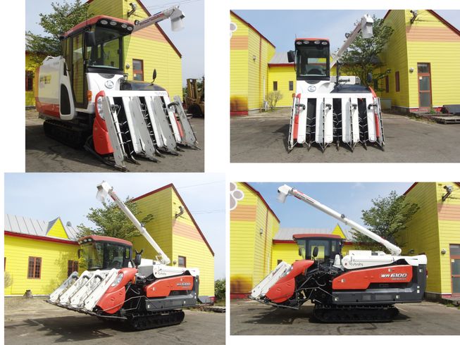 コンバイン WR6100MQ　新潟 写真２