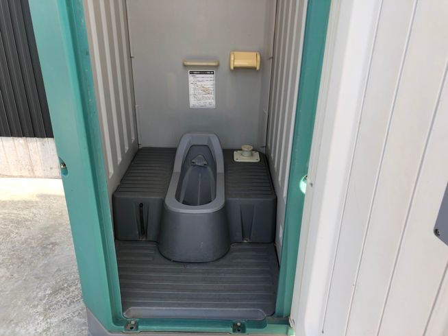 仮設　簡易水洗トイレ TU-V 写真３
