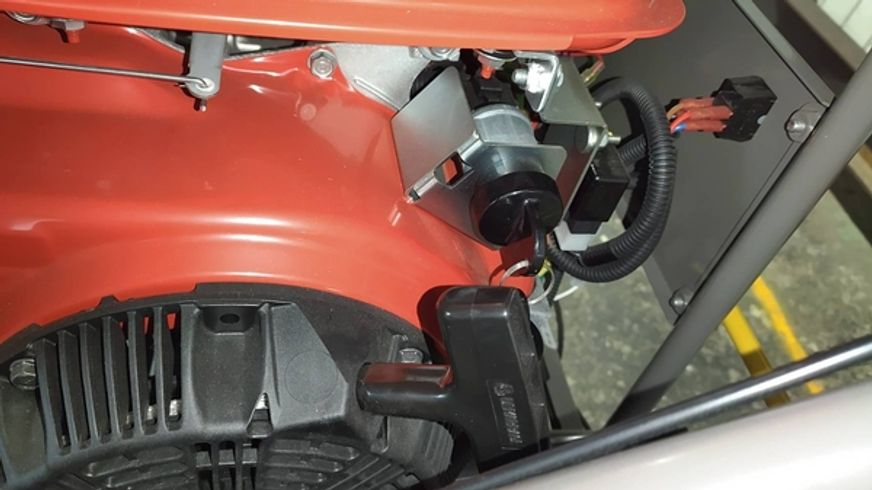 ウッドチッパー GS125G 写真９