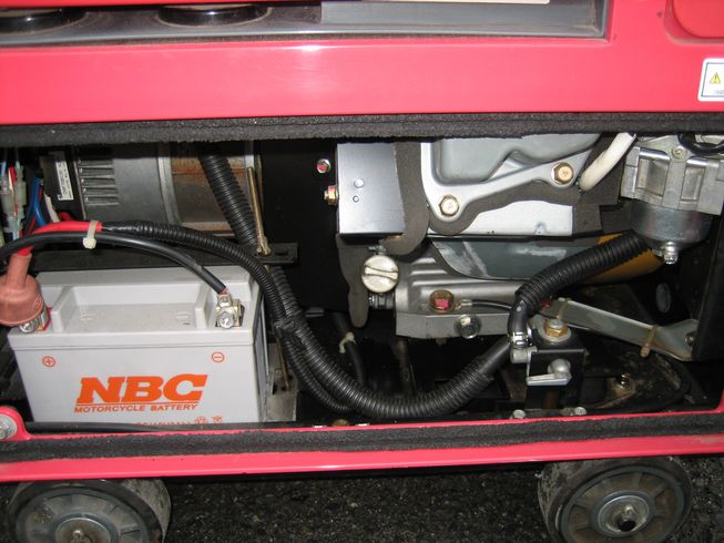 発電機兼用溶接機 EGW150MC-I 写真７