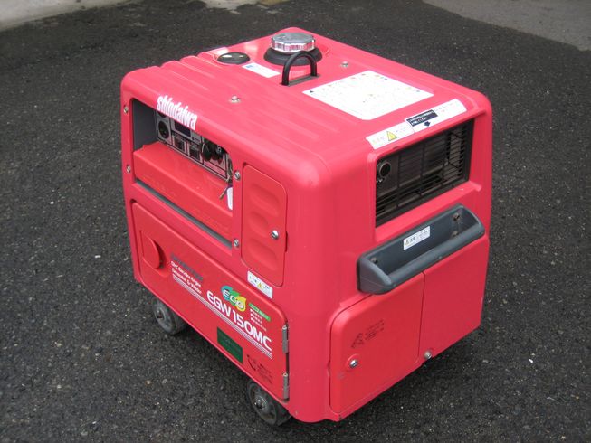 発電機兼用溶接機 EGW150MC-I 写真５