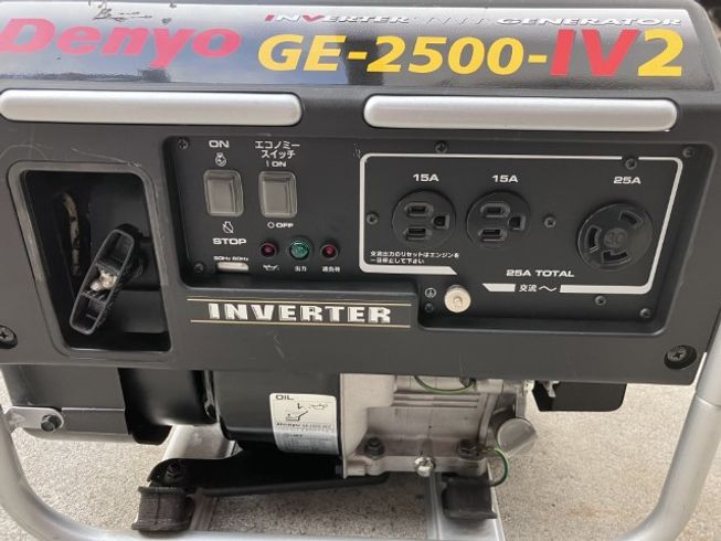発電機 GE-2500-IV2 写真２