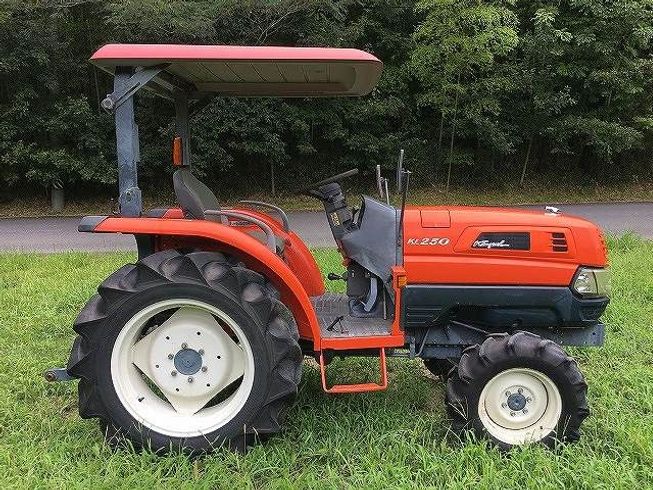 トラクター KL250 新品ハンマーナイフモアMK165付 写真３