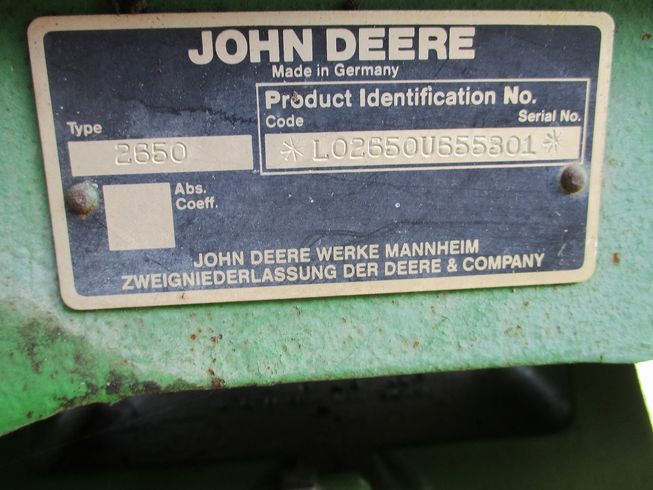 トラクター 2650 写真８