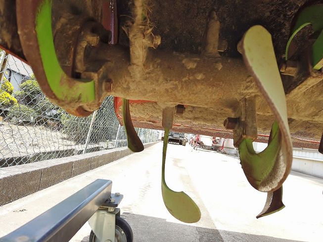 ロータリー MZ用クボタ純正ヒッチRD200Z 写真９