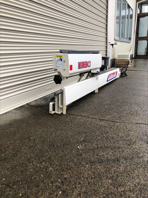 イセキ 育苗箱施用剤散布機　らくまきちゃんR 写真