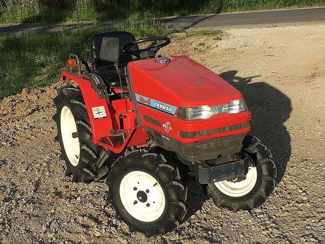 トラクター Ke-4 新品ハンマーナイフモアMK125付 写真２