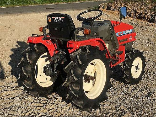 トラクター Ke-4 新品ハンマーナイフモアMK125付 写真３