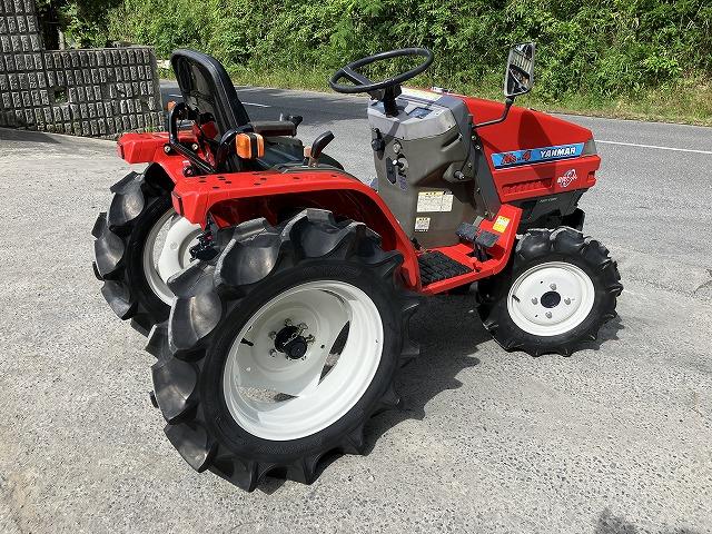 トラクター Ke-4 新品ハンマーナイフモアMK125付 写真３