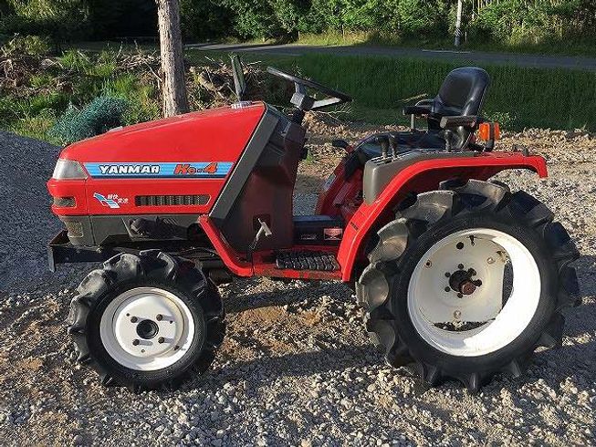 トラクター Ke-4 新品ハンマーナイフモアMK125付 写真５