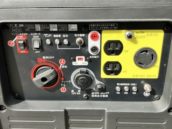 発電機 GV-29i 写真６
