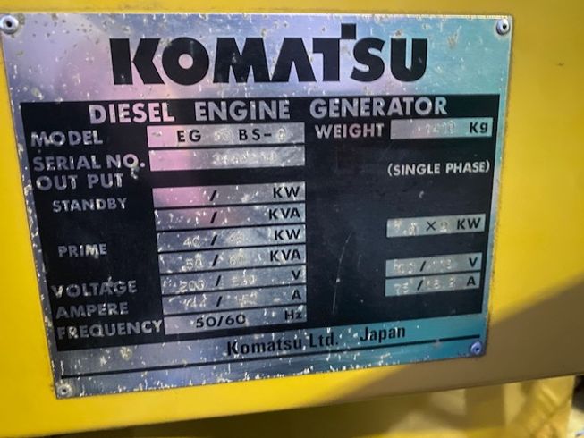 発電機 FG60BS-2 写真８