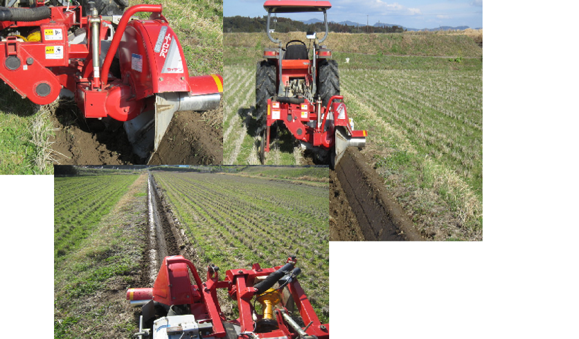 畦塗機 BR751DMH 写真８