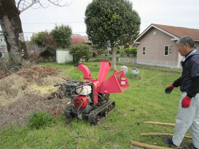 ウッドチッパー SR110 写真９