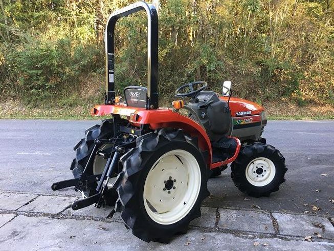 トラクター AF120　新品ハンマーナイフモアMK145付  写真３