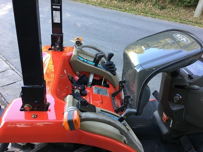 トラクター AF120　新品ハンマーナイフモアMK145付  写真12