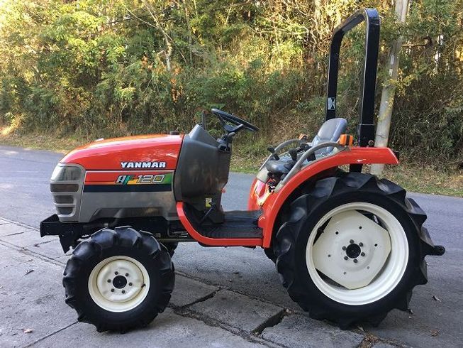 トラクター AF120　新品ハンマーナイフモアMK145付  写真４