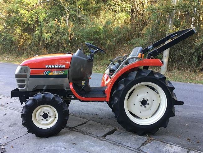 トラクター AF120　新品ハンマーナイフモアMK145付  写真５