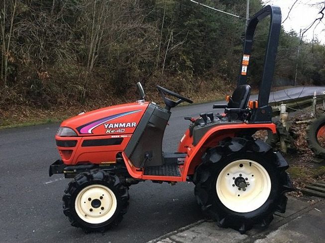 トラクター Ke-40　新品ハンマーナイフモアMK125付 写真５