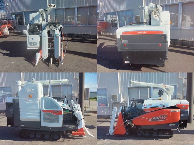 コンバイン AR217GLW　上越△△ 写真２