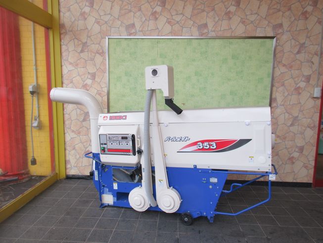 イセキ 籾摺機 写真